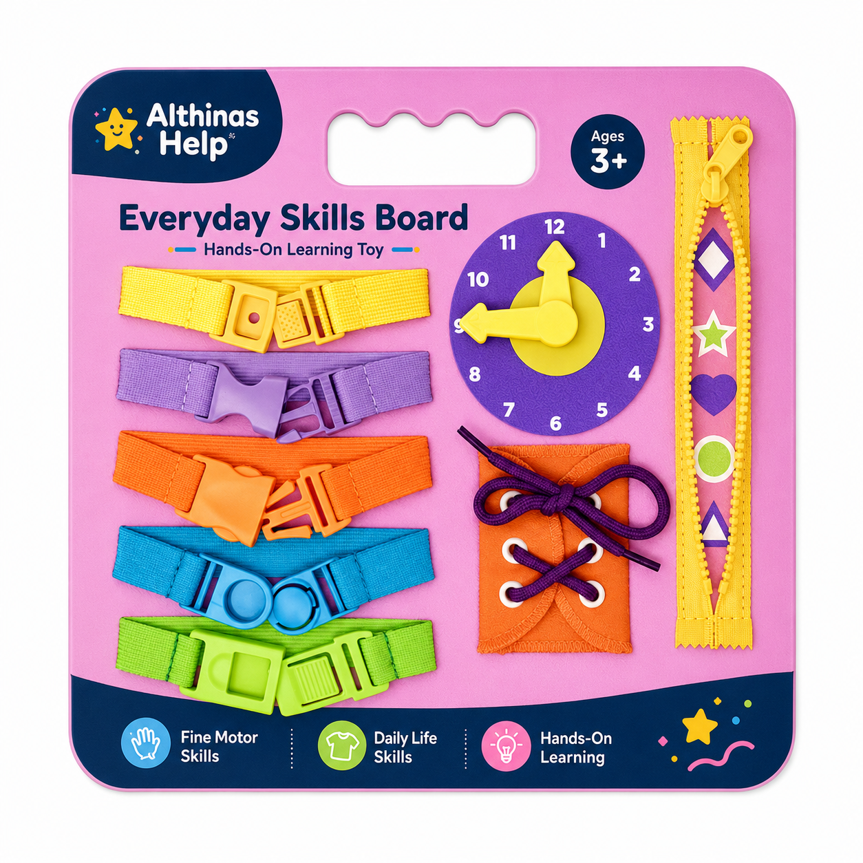 Althinas Help Life Skills Board